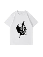 240g Cotton Easter Cross Printed T-shirt