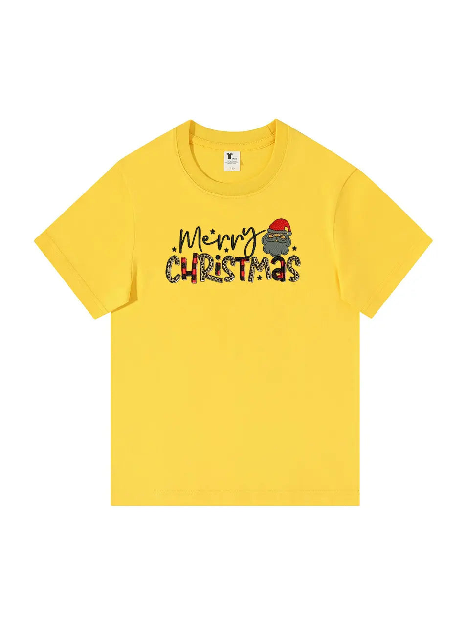 Merry Christmas Custom Cotton T-Shirt Holiday Gift for Men and Women