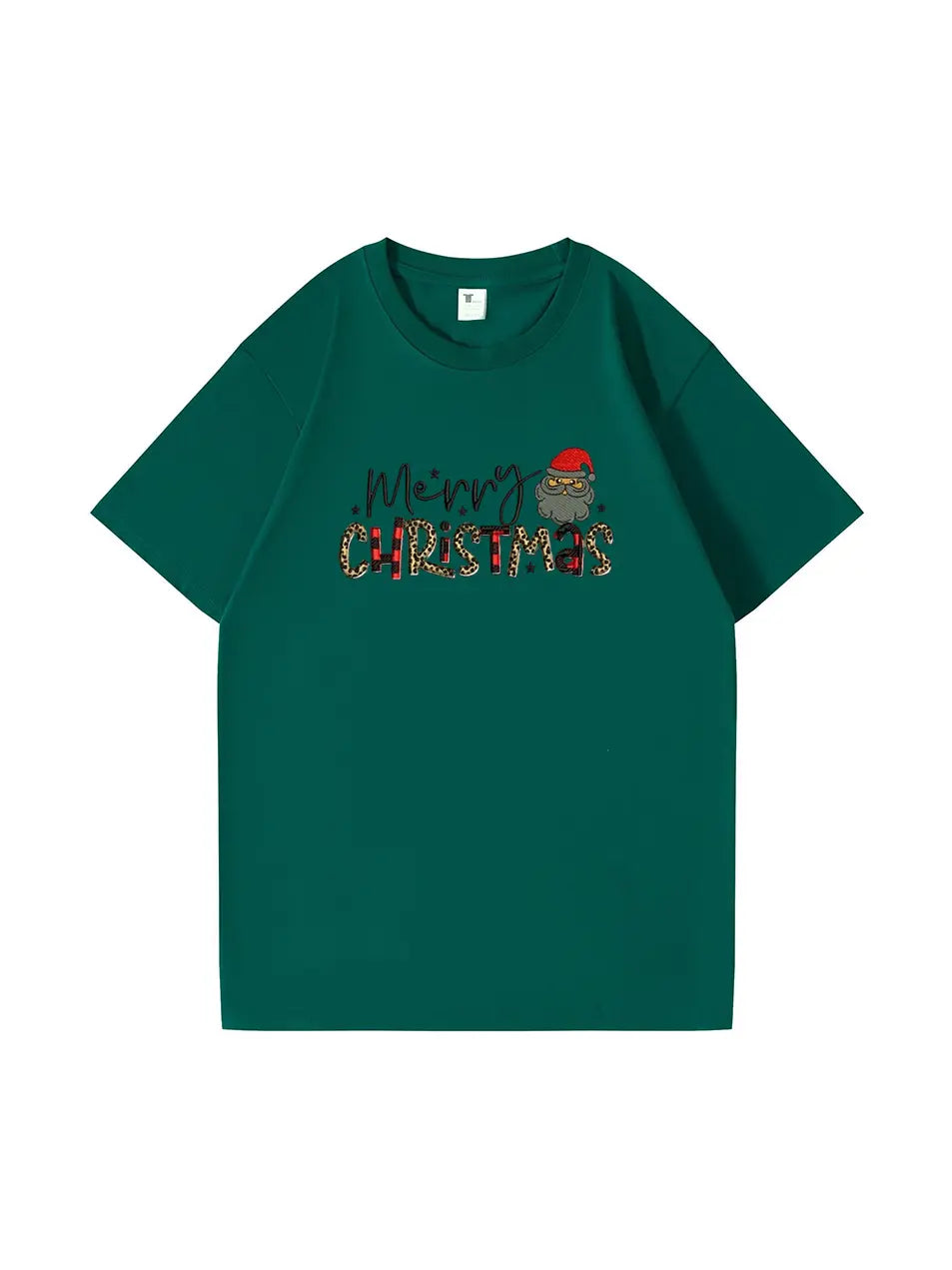 Merry Christmas Custom Cotton T-Shirt Holiday Gift for Men and Women