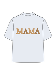 180g Sunflower Mama Letter Printed Cotton T-shirt