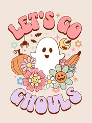 Let's Go Ghouls Halloween Custom Hoodie