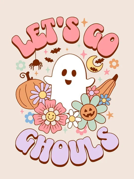 Let's Go Ghouls Halloween Custom Hoodie