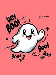 Hey Boo Halloween Custom T-shirt